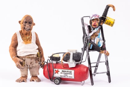 Todd Krueger Orangutan & Chimpanzee Painter
