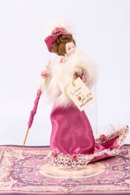Sandy Callahan Lady doll with Pink Rug
