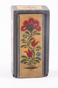 Mary Grady O'Brien Hand Painted Candle Box