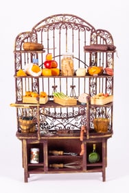 Large Baker's Rack with Artisan Cheeses & Foods