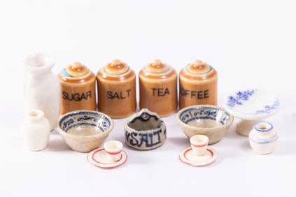 Half Scale Pottery Lot with Jane Graber & More