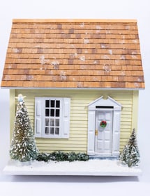 Half Scale or 1:24 Scale Yellow Cottage