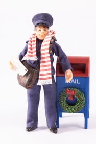 1:24 Scale Postman with Mail Box