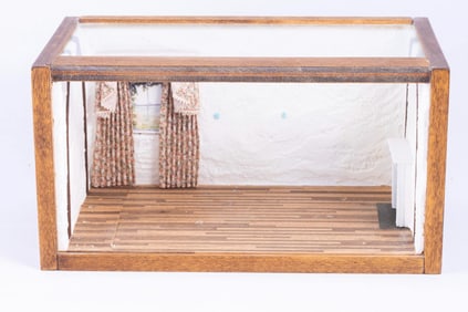 Half Scale Roombox with Fireplace & Window