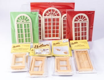Half Scale Windows & Door with Supplies