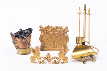 Jeff Mewes & English Brass - Fireplace Pieces
