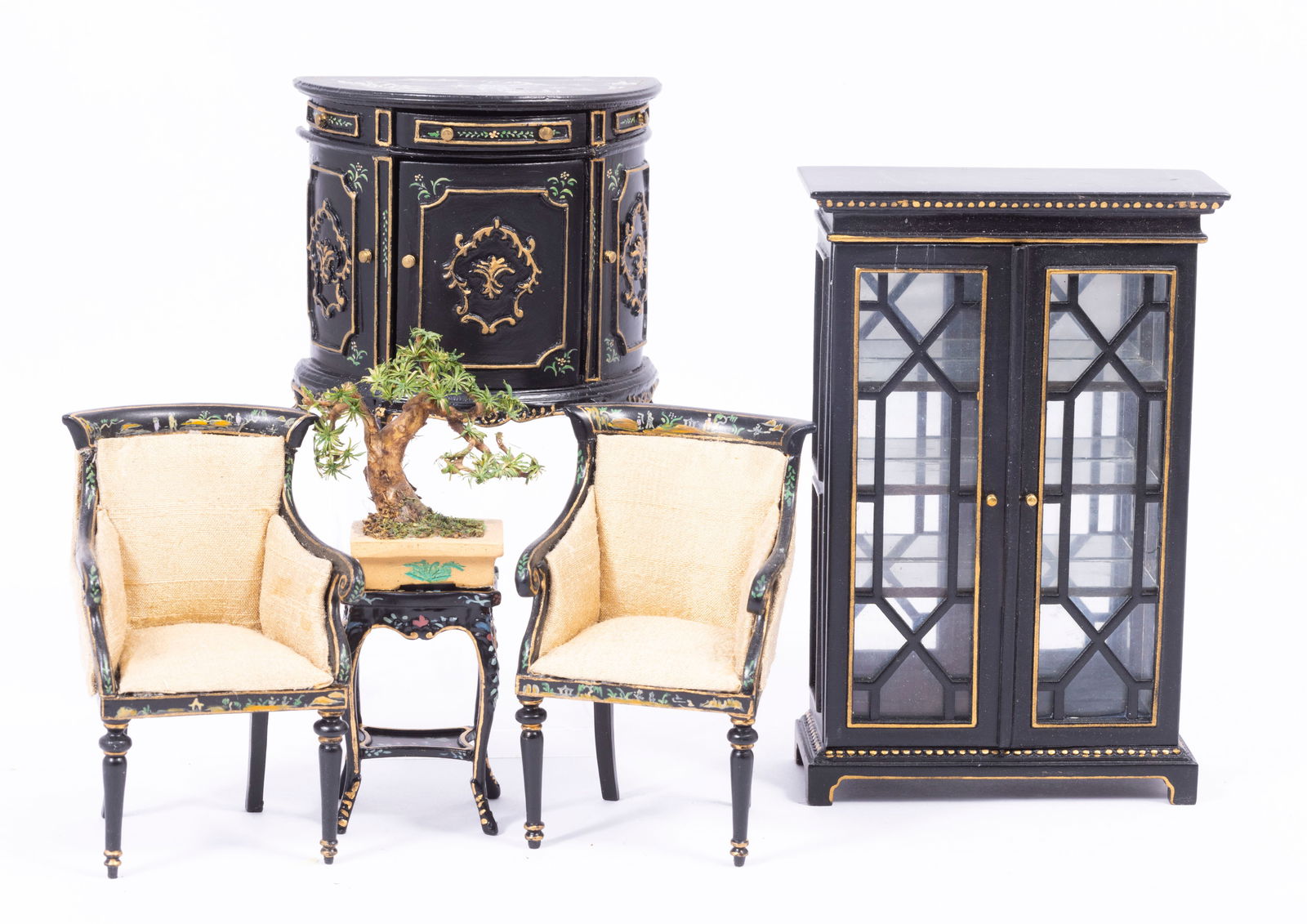 Bespaq Asian Inspired Furniture with Curio & Sitting Room Pieces (1 of 16)