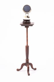 Laurence St. Leger Gentleman's Shaving Stand with Mahogany Stand
