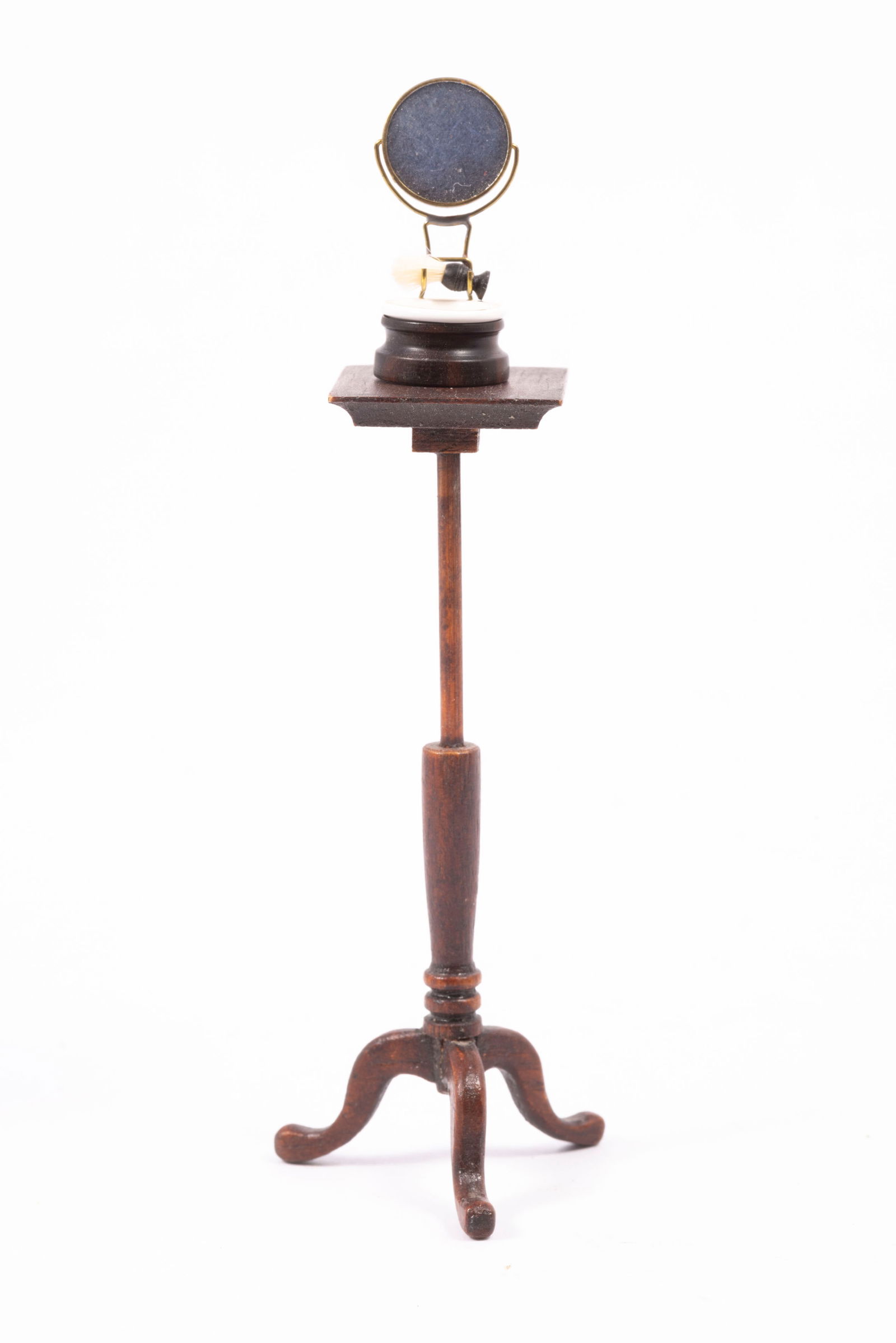Laurence St. Leger Gentleman's Shaving Stand with Mahogany Stand (1 of 4)