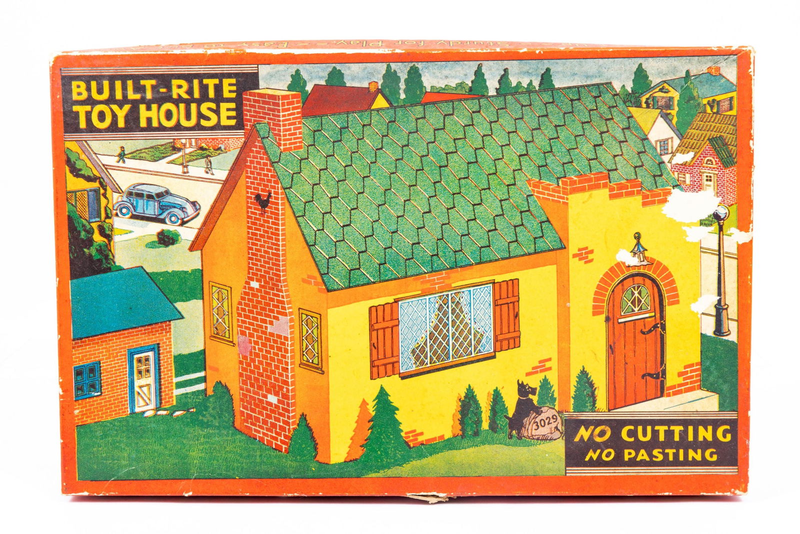 Vintage / Antique Built-Rite Toy House (1 of 3)