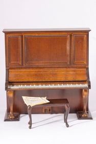 Ralph Partelow Upright Piano with Sheet Music
