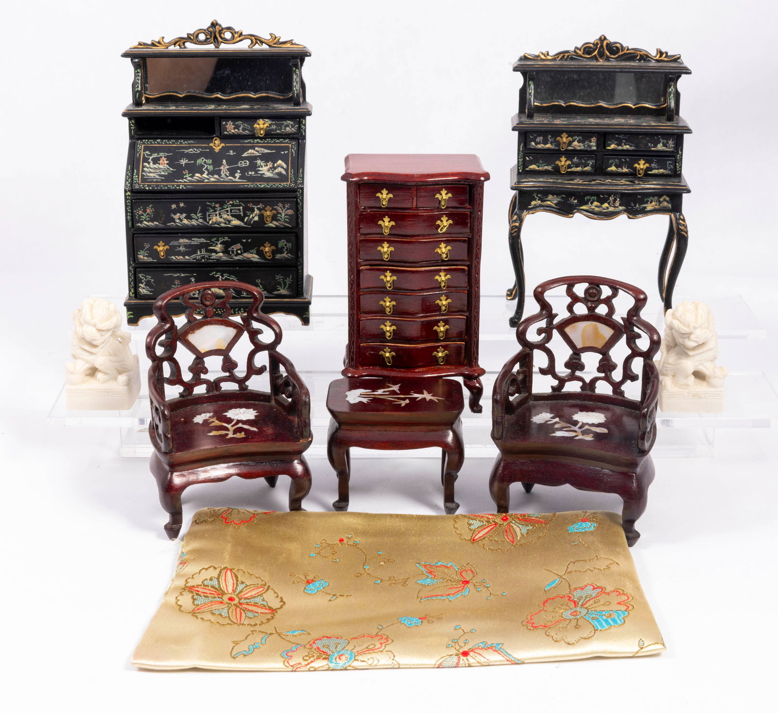 Bespaq Asian Furniture with Vince Stapleton Foo Dogs & Mother of Pearl Furniture (1 of 7)