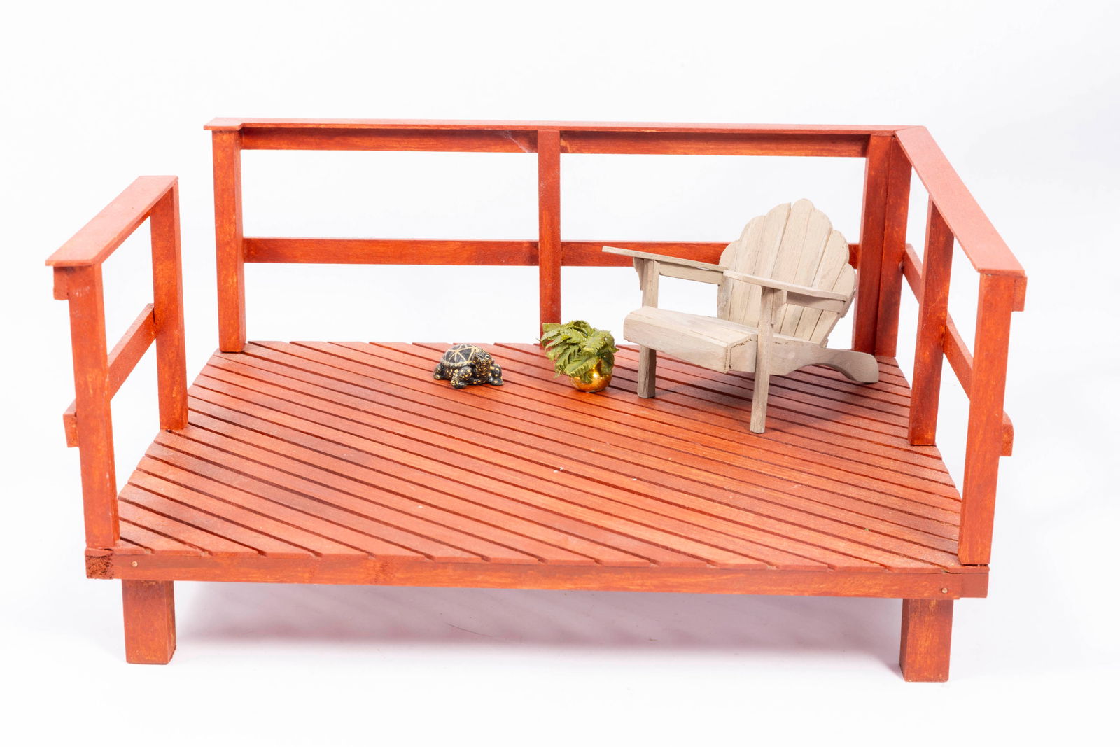 Handmade Wooden Outdoor Deck (1 of 6)