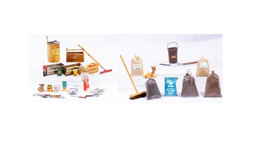 Gardening Tools & Accessories by Wright Guide Miniatures & More