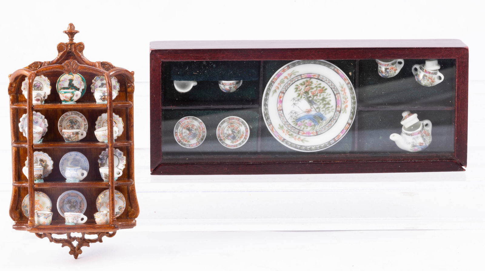 Bespaq 12 China Tea Cups & Saucers Sets in Display with Bespaq China Tea Service For 2 (1 of 8)