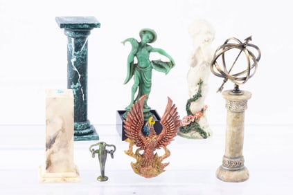 Pillars/ Statures & Armillary