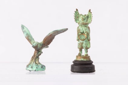 2 Daniel Kronberg Bronze Statutes / Figurines