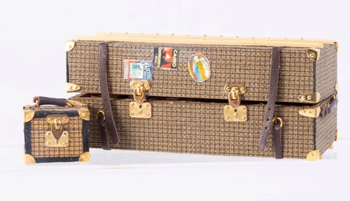 Heidi Ott Travel Trunk with Small Case