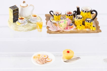 Breakfast Time with Tea & Breakfast Food