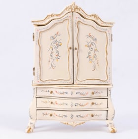 Bespaq Painted Baby House - 3 1/2" Tall