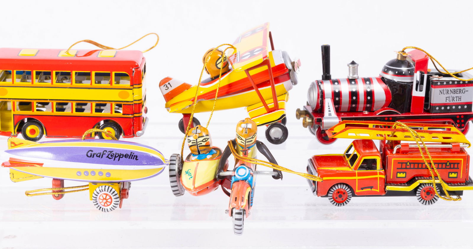 Vintage Metal Children's Toys - Note size (1 of 10)