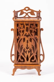 Kirk Ratajesak (IGMA) Fretwork Standing Cabinet.