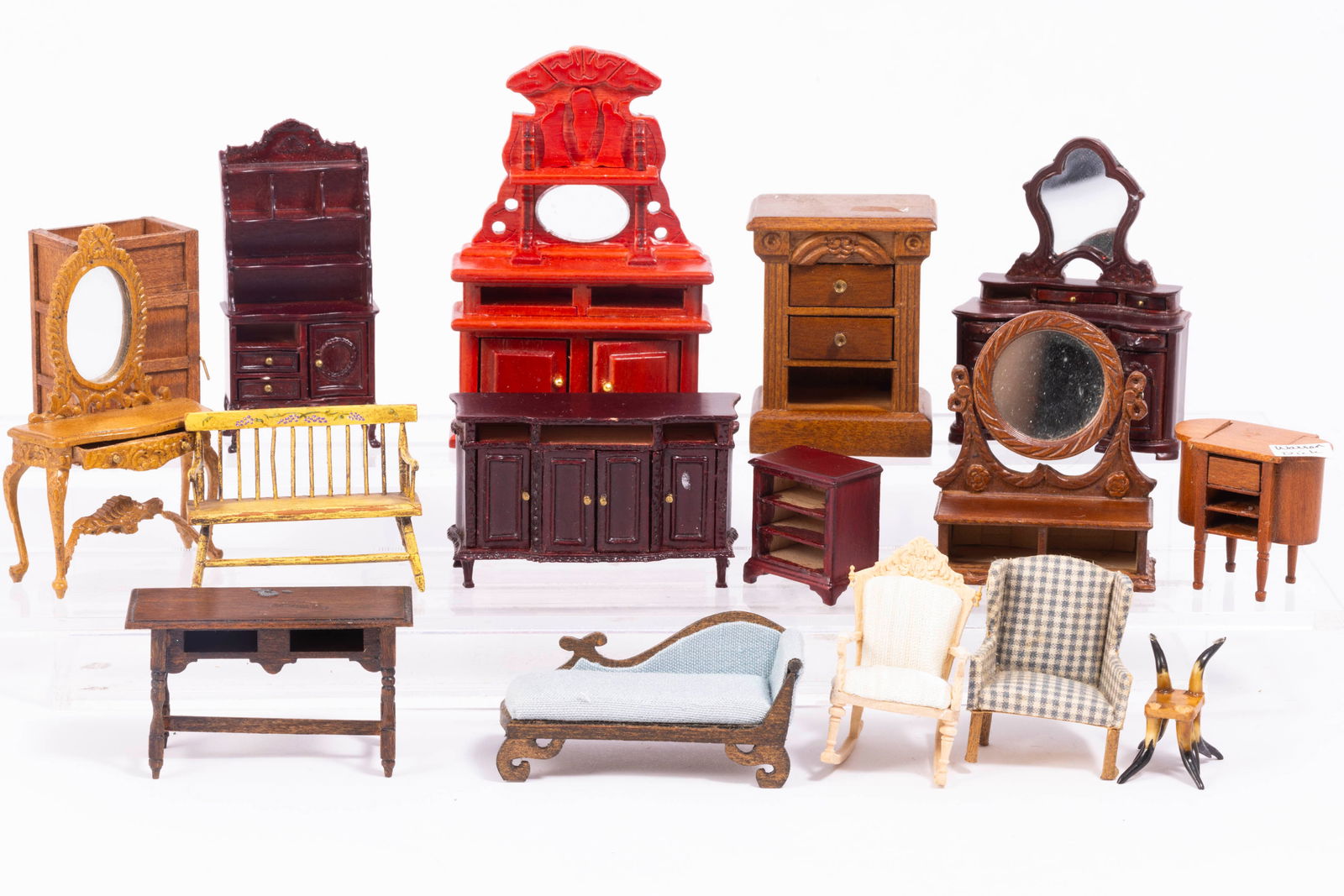 1/2" Scale Half Inch - BROKEN Furniture Lot - Big Variety (1 of 16)