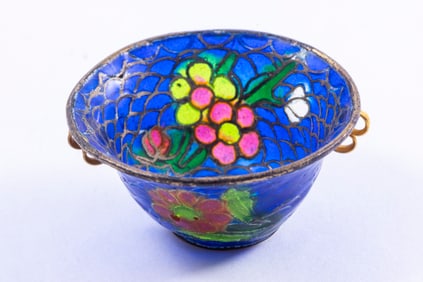 Cloisonne Bowl in Blue