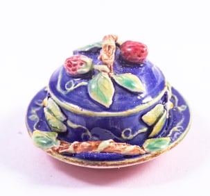 Dominique Levy Covered Cheese Dish