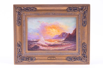 Paul Saltarelli - "Morning Waves" Painting