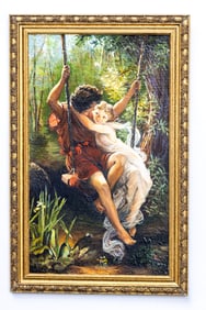 Ed Chol Painting - The Spring After Pierre Auguste Cot