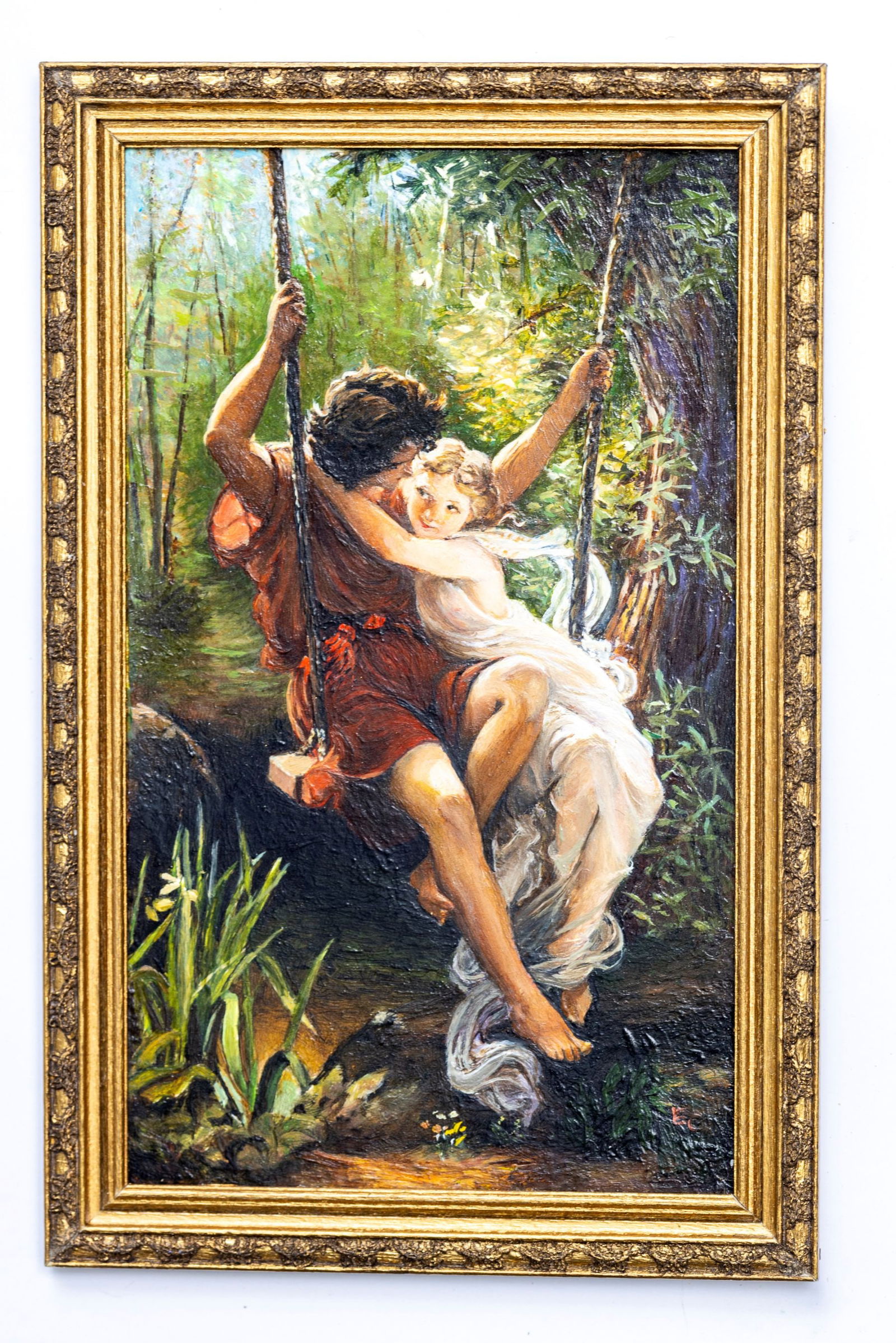 Ed Chol Painting - The Spring After Pierre Auguste Cot (1 of 2)