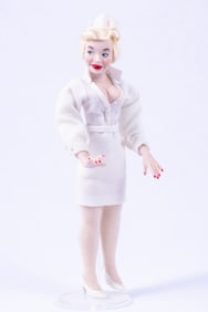 Sexy Nurse Doll Made of Porcelain