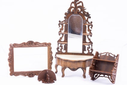 Kirk Ratajesak Scroll Work Furniture with Franklyn Morley