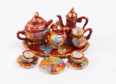 Signed Porcelain Tea & Coffee Service