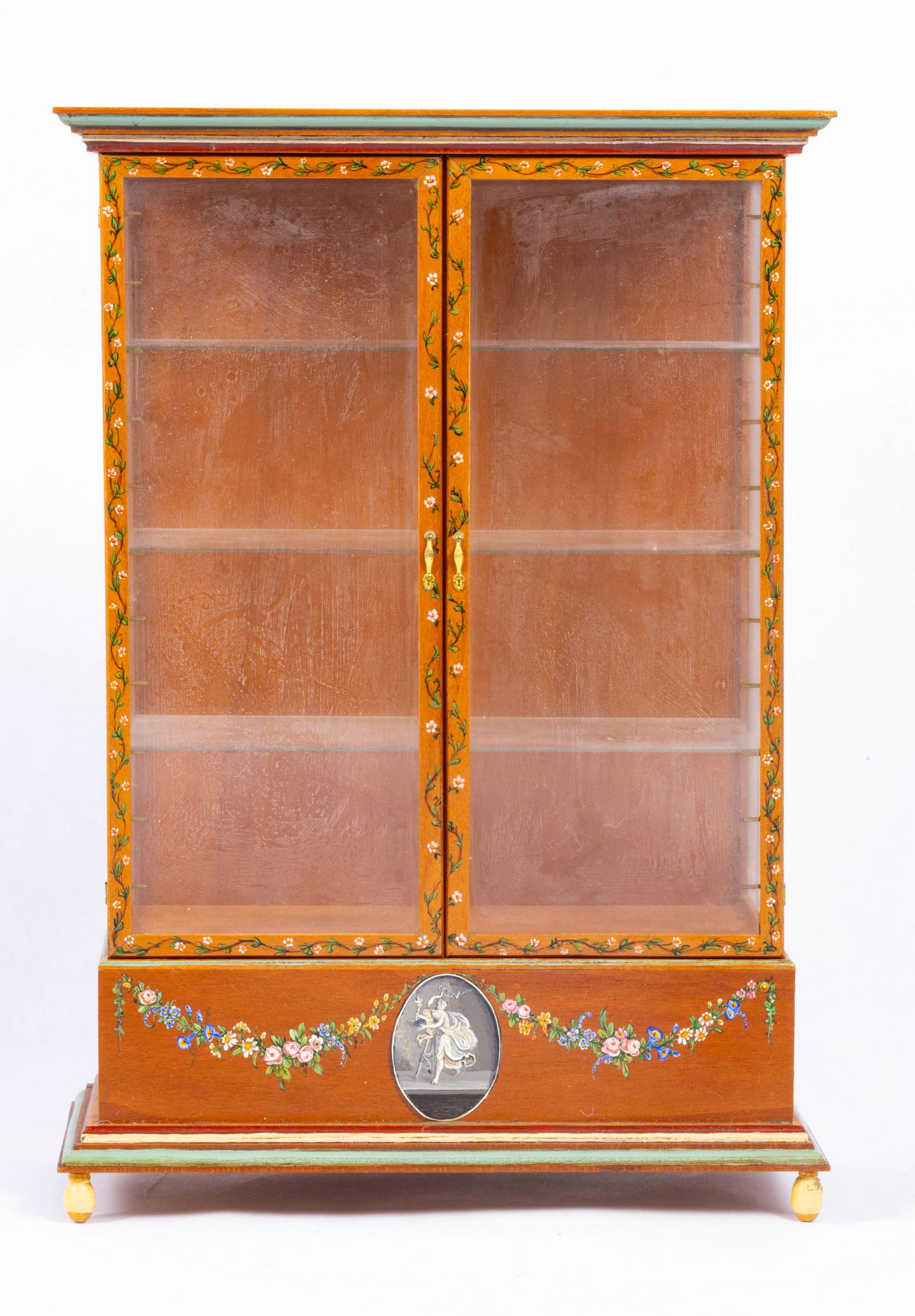 Le Chateau Interior & Judy Beals Painted Cabinet - Lights Up (1 of 5)