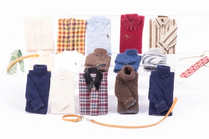 Gentleman's Sweaters & Shirts Assortment with Belts