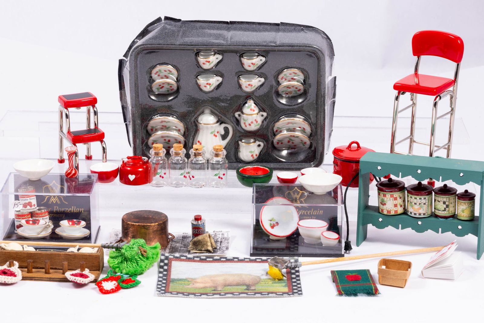 Cherry & Red Themed Kitchen Accessories (1 of 12)