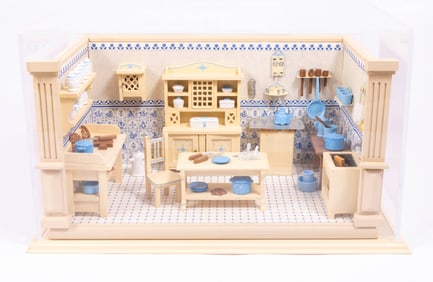 Handmade Nuremburg Kitchen, Decorated