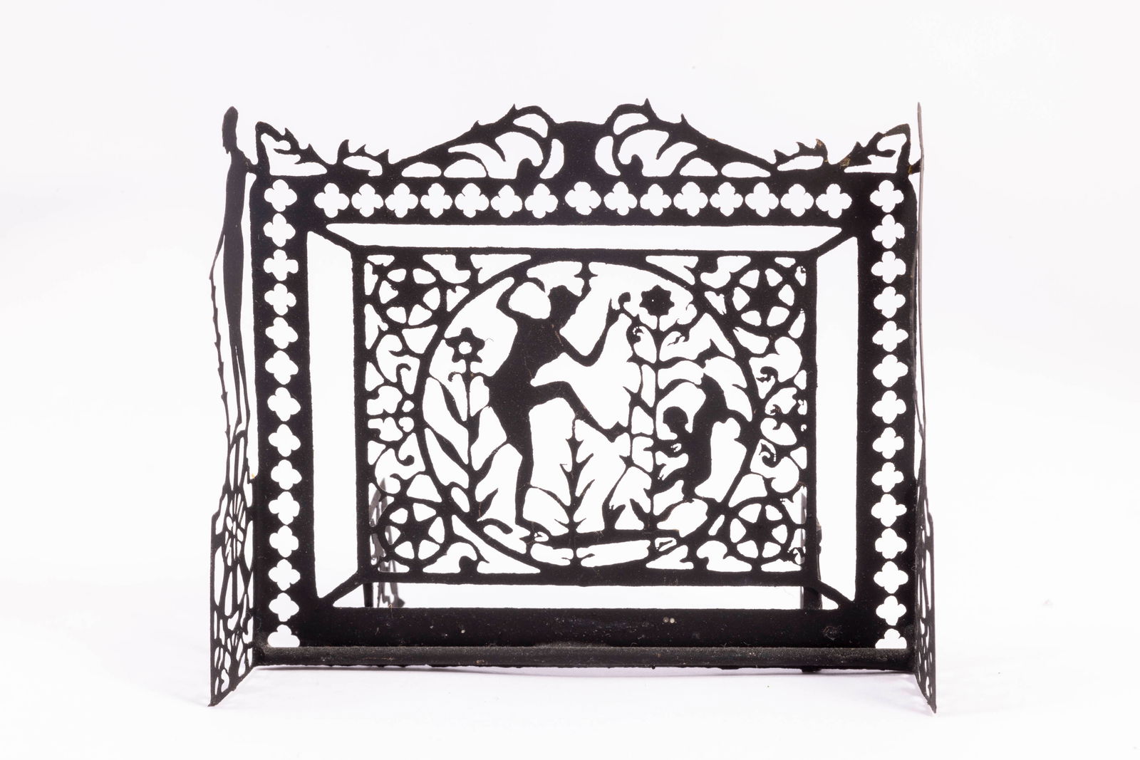 Lew Kummerow Art Deco Black Fireplace Screen (1 of 4)