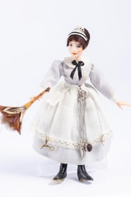Shirley Whitworth Servant Doll With Jens Torp Chatelain