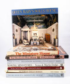 7 Books with Queen Mary's Dolls House, Maison Miniature, Magnificent Miniatures, & More