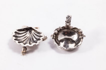 Peter Acquisto & Don Henry Silver - Squirrel Nut Dish & Shell Dish