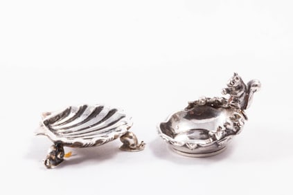 Peter Acquisto & Don Henry Silver - Squirrel Nut Dish & Shell Dish