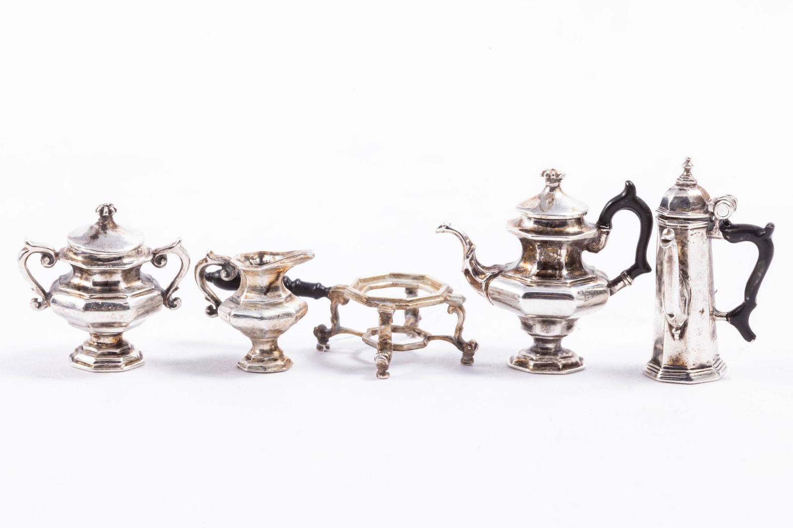 Peter Acquisto George 1 Coffee & Tea Service - Sterling Silver (1 of 10)