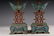 A pair of cloisonne candlesticks - 3