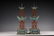 A pair of cloisonne candlesticks - 6
