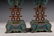 A pair of cloisonne candlesticks - 8