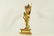 An Unusual Gilt-bronze Figure of Guardian - 8
