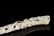 A Rare and Fine Hetian White Jade Carved Ruyi - 4